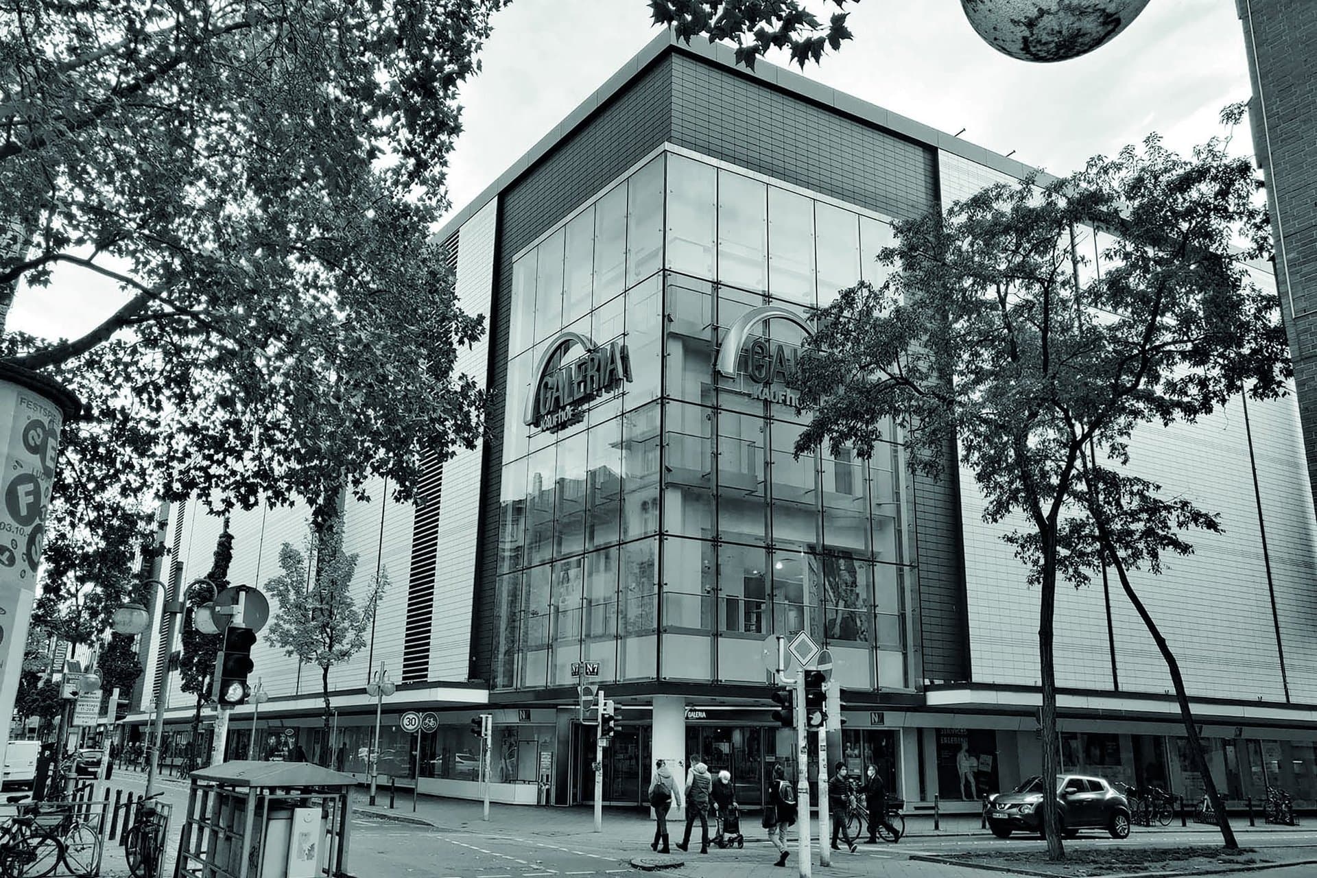 Galeria Kaufhof vor Schließung im Jahr 2020