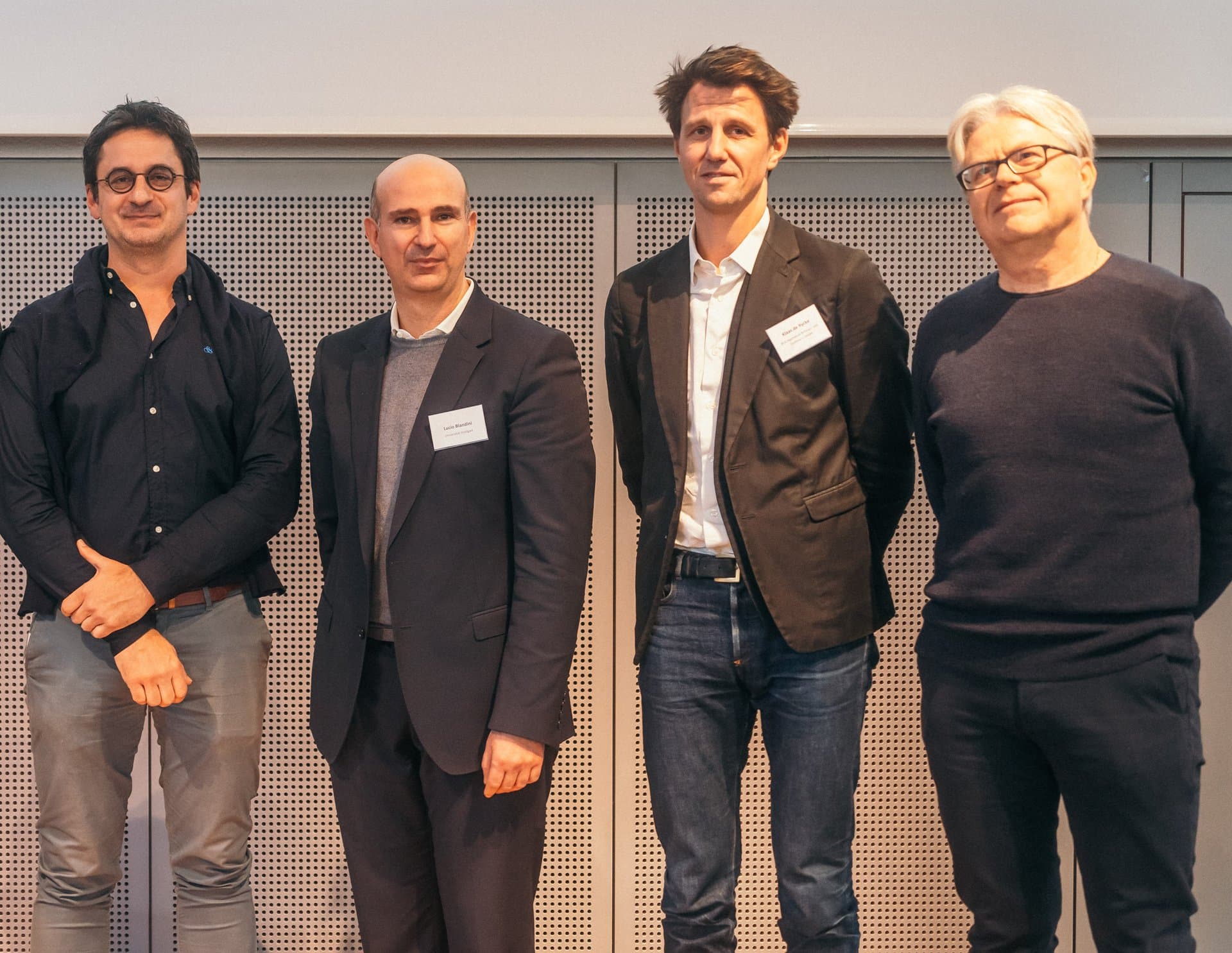 Leichtbau oder ökologisch leichter bauen: Andreas Pfadler, Lucio Blandini, Klaas de Rycke, Josef Taferner