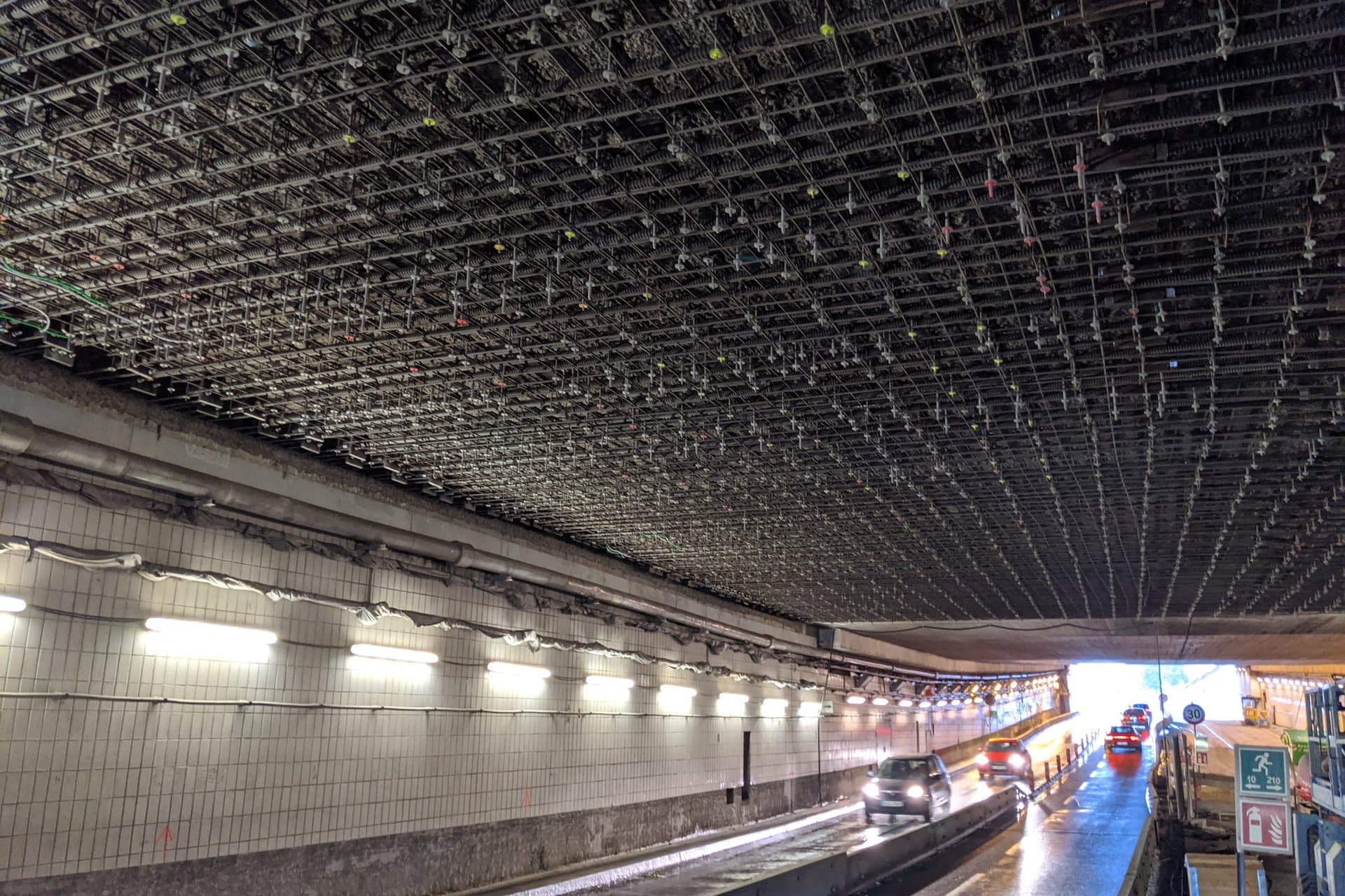 Bild 3: Deutscher Ingenieurbaupreis | Auszeichnung: Altstadtringtunnel München, Verstärkung Block 34, Quelle: Prof. Feix Ingenieure GmbH